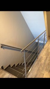 Escalier et garde-corps en métal